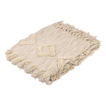 Eglo - Colcha de cama 170x130 cm bege
