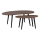 Eglo - CONJUNTO 2x Mesa lateral castanha