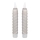 Eglo - CONJUNTO 2x Velas LED LED/1xAAA 15 cm cinzento