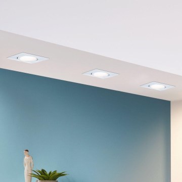 Eglo - CONJUNTO 3x Foco de encastrar LED PINEDA 1xLED/4,9W/230V
