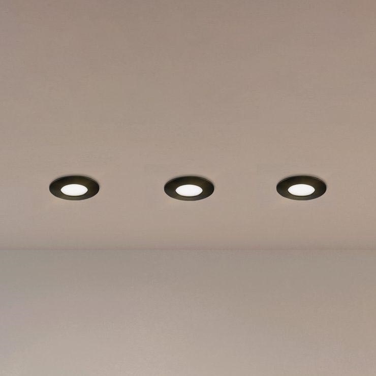 Eglo - CONJUNTO 3x Focos de encastrar LED para casa de banho  PINEDA LED/4,9W/230V IP44