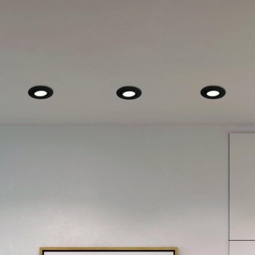 Eglo - CONJUNTO 3x Iluminação embutida LED com regulação PINEDA LED/5,5W/230V