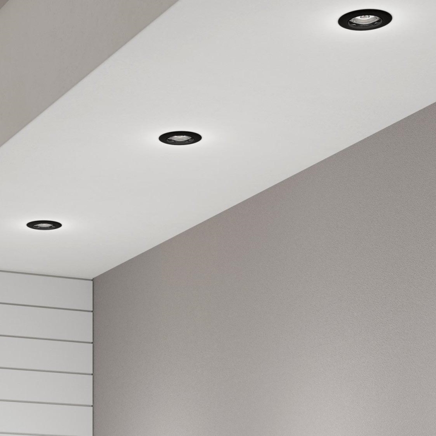 Eglo - CONJUNTO 3x Iluminação embutida LED PENETO 1xGU10/2,8W/230V