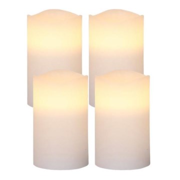 Eglo - CONJUNTO 4x Decorações de Natal LED 1xLED/0,066W/3xAAA branco
