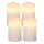 Eglo - CONJUNTO 4x Decorações de Natal LED 1xLED/0,066W/3xAAA branco