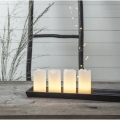 Eglo - Conjunto 4x enfeites LED de Natal 1xLED/0,18W/2xCR2032 + telecomando