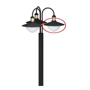 Eglo - Copo de substituição para candeeiro e nástěnnému svítidlu SIRMIONE diâmetro 19 cm