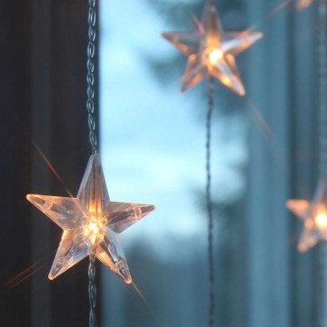 Eglo - Corrente de Natal LED 20xLED 1,8m branco quente