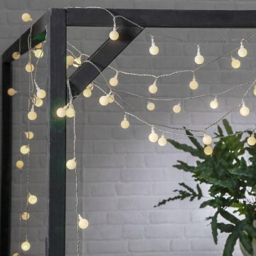 Eglo - Corrente decorativa exterior LED 50xLED/0,066W/4,5V IP44