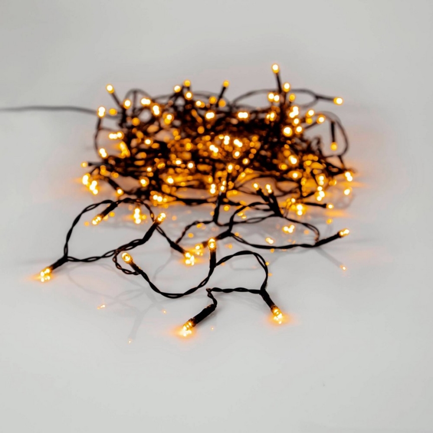 Eglo - Corrente exterior de Natal LED 180xLED 17,6m IP44 branco quente