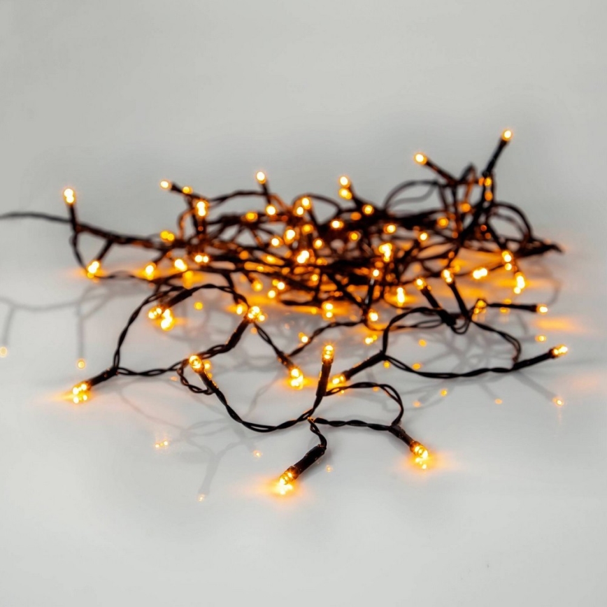 Eglo - Corrente exterior de Natal LED 80xLED 5,6m IP44 branco quente