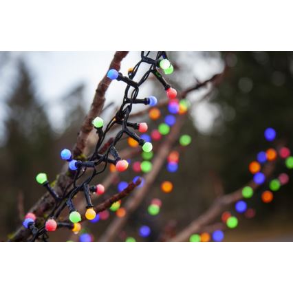 Eglo - Corrente exterior de Natal LED 300xLED/8 funções 11m IP44 multicolor