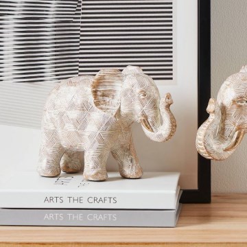 Eglo - Decoração 15x20 cm elefante/resina