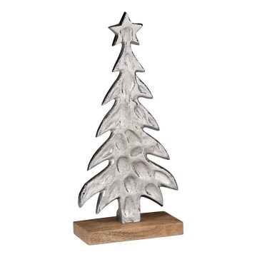 Eglo - Decoração de Natal 27x13 cm árvore/prateado