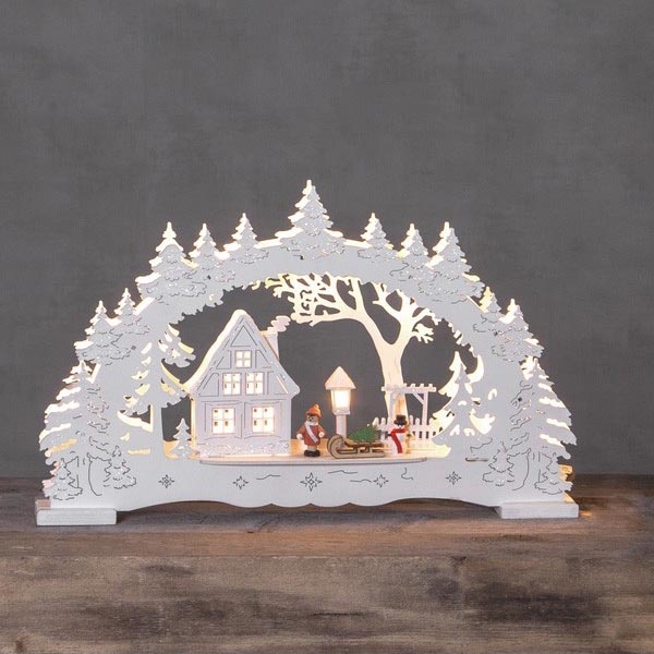 Eglo - Decoração de Natal LED  10xLED/0,064W/3xAA