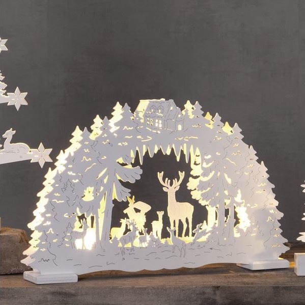 Eglo - Decoração de Natal LED 10xLED/0,064W/3xAA
