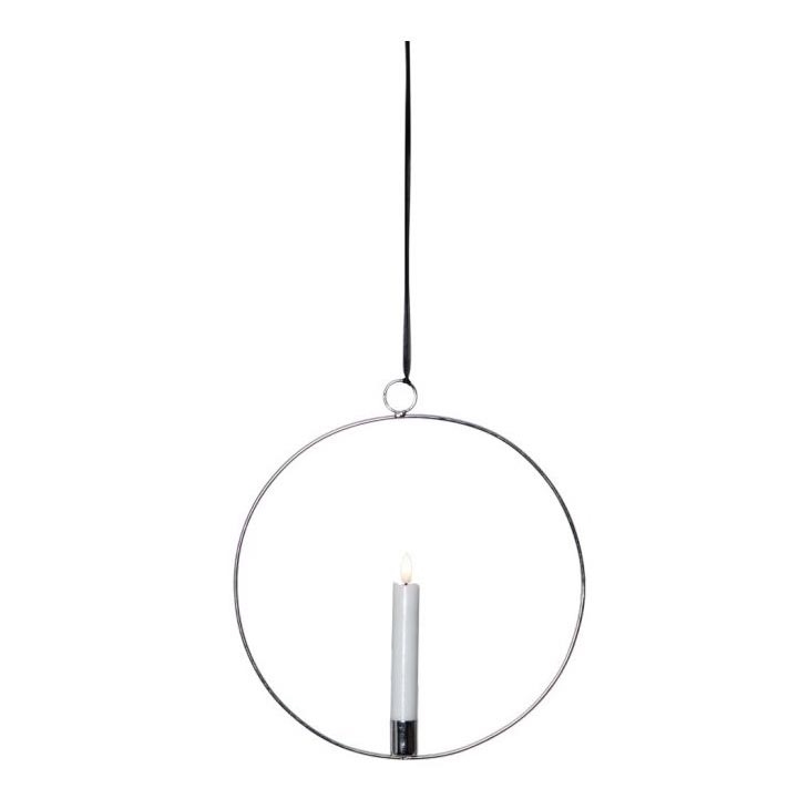 Eglo - Decoração de Natal LED 1xLED/0,06W/1xAA prateada