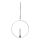 Eglo - Decoração de Natal LED 1xLED/0,06W/1xAA prateada