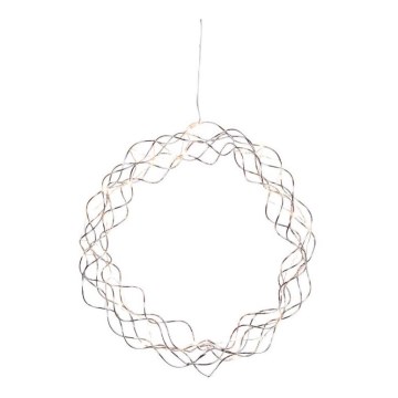 Eglo - Decoração de Natal LED 30xLED/0,064W/230V cromado brilhante