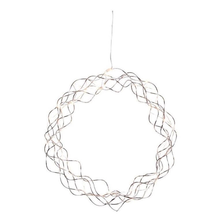Eglo - Decoração de Natal LED 30xLED/0,064W/230V cromado brilhante