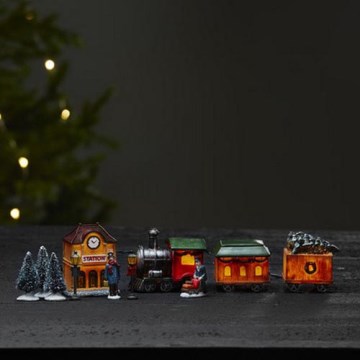 Eglo - Decoração de Natal LED 4xLED/0,018W/2xAA