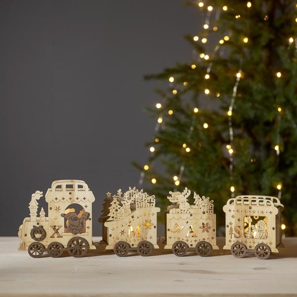 Eglo - Decoração de Natal LED 4xLED/0,06W/2xAA