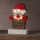 Eglo - Decoração de Natal LED 6xLED/0,06W/2xAA Pai Natal