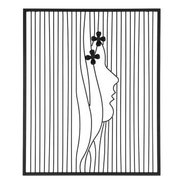Eglo - Decoração de parede 59,5x49,5 cm preto