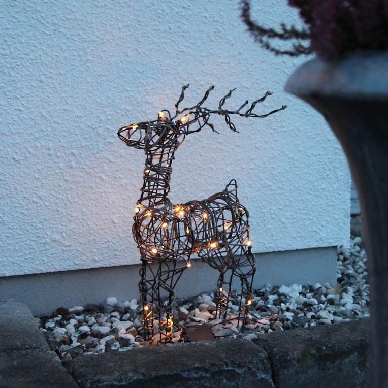 Eglo - Decoração exterior de Natal LED 24xLED/0,06W/3xAA IP44