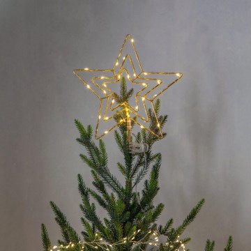 Eglo - Decoração exterior de Natal LED 30xLED/0,06W/3xAA IP44