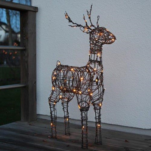Eglo - Decoração exterior de Natal LED 64xLED/0,8W/3/230V IP44