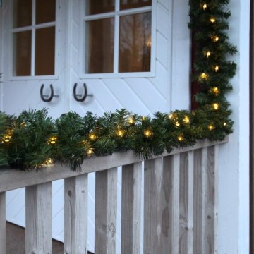 Eglo - Decoração exterior de Natal LED GARLAND 60xLED/0,064W/3/230V IP44