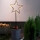 Eglo - Decoração exterior de Natal LED LED/4xAA IP44 estrela