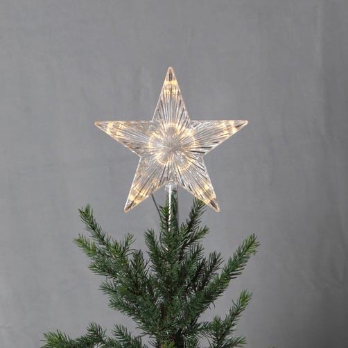 Eglo - Estrela de Natal LED 10xLED/0,06W/2xAA