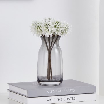 Eglo - Flor artificial 19 cm branco