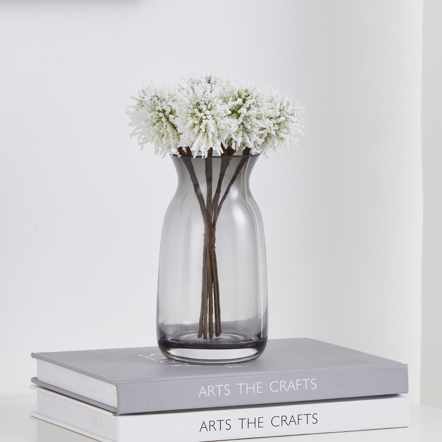Eglo - Flor artificial 19 cm branco