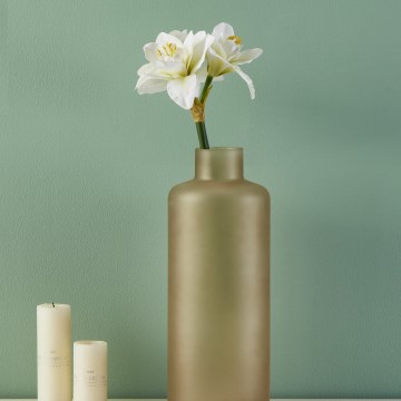 Eglo - Flor artificial 63 cm branco