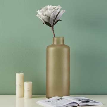 Eglo - Flor artificial 65 cm branco