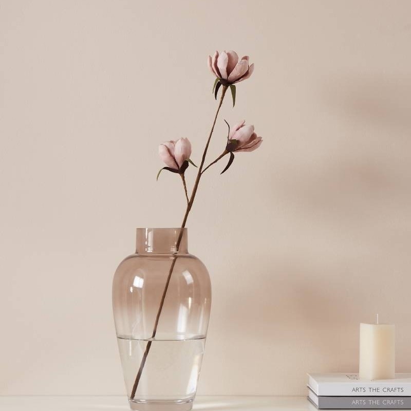 Eglo - Flor artificial 65 cm rosa