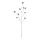 Eglo - Flor artificial 81,5 cm dourado