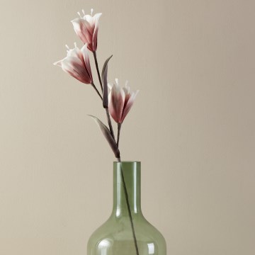 Eglo - Flor artificial 85 cm vermelho