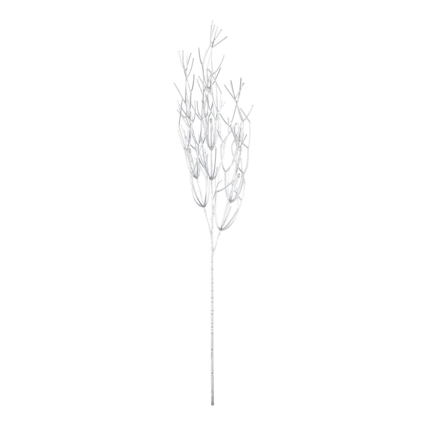 Eglo - Flor artificial 87,5 cm prateado