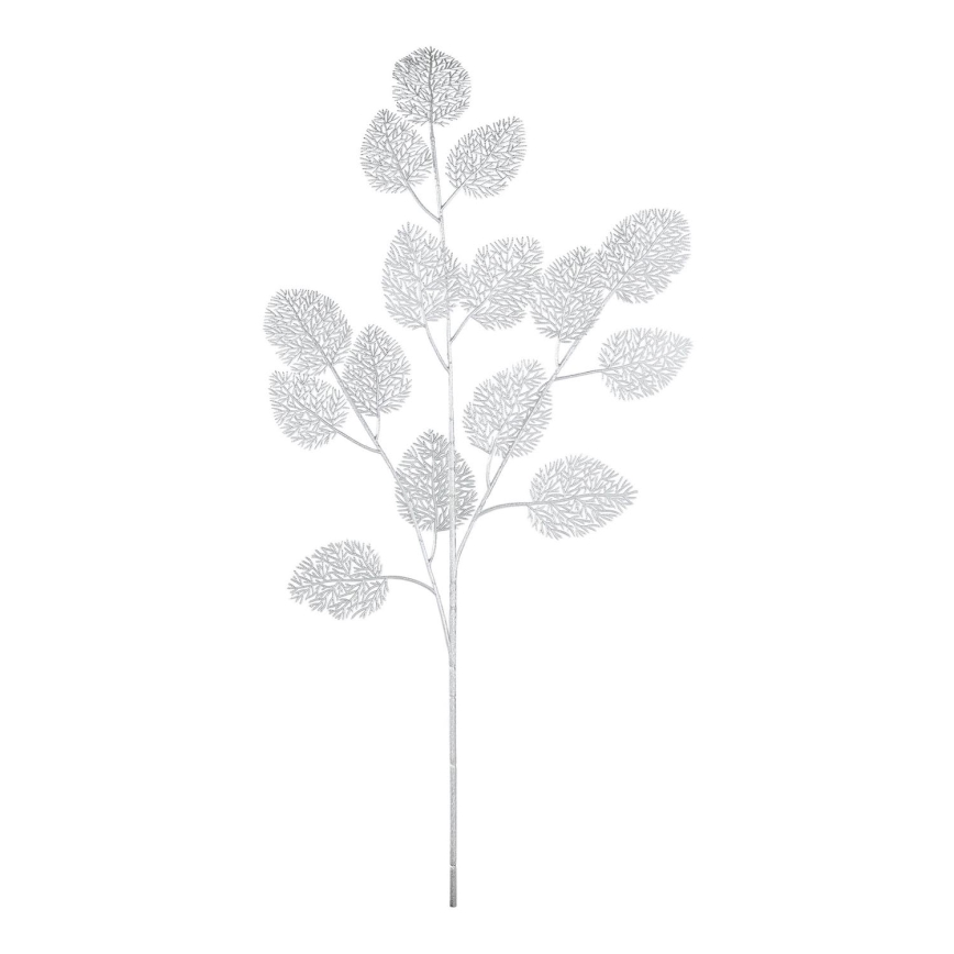 Eglo - Flor artificial 87,5 cm prateado