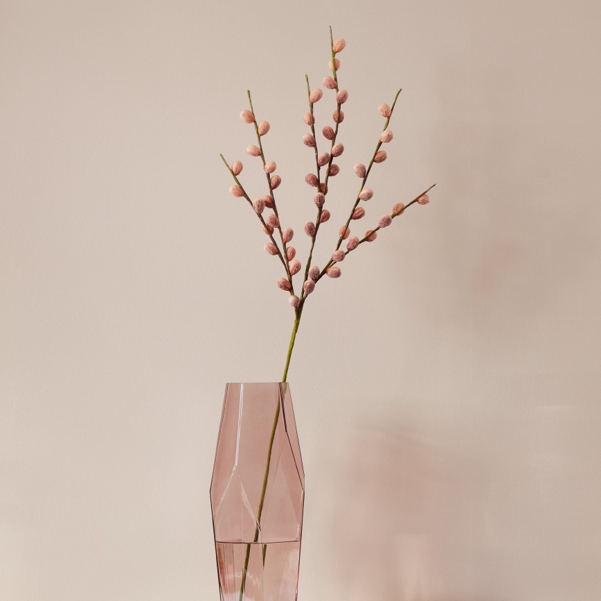 Eglo - Flor artificial 90 cm rosa
