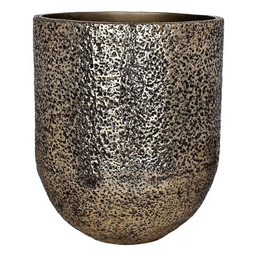 Eglo - Floreira de metal 50x42 cm dourado