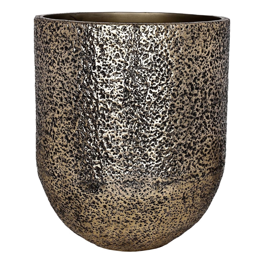 Eglo - Floreira de metal 50x42 cm dourado