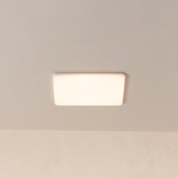 Eglo - Foco de encastrar de casa de banho LED LED/18W/230V 21,5x21,5 cm IP65