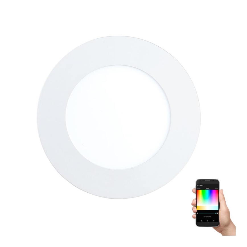 Eglo - Foco de encastrar LED RGB com regulação FUEVA-C LED/5,4W/230V