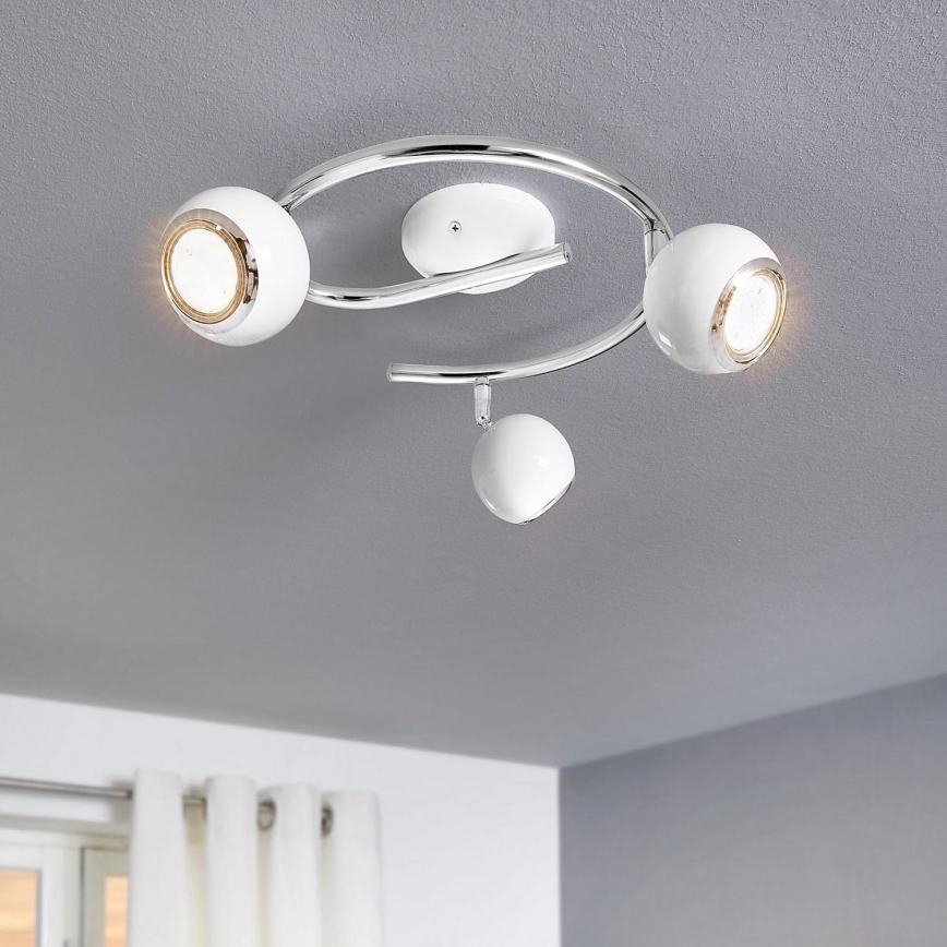 EGLO - Foco LED 3xGU10/3W LED