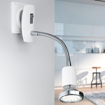 EGLO - Foco LED 4 1xGU10/2,5W LED